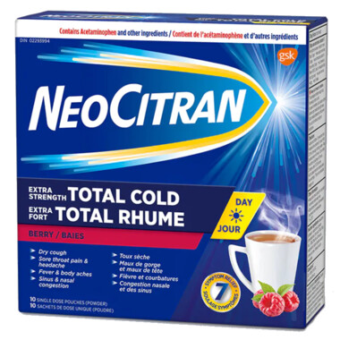 NeoCitran Extra Strength Total Cold Day Non-Drowsy x10 NeoCitran Extra Strength Total Cold Day Non-Drowsy x10