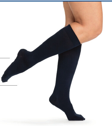 Sigvaris Compression Socks Knee High [Casual Cotton] 15-20mmHG (men & women)