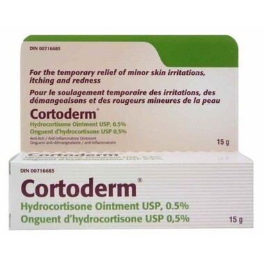 Cortoderm (Hydrocortisone) Ointment 0.5% 15g