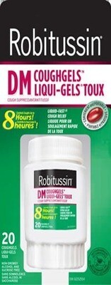 Robitussin DM Cough-gels x20
