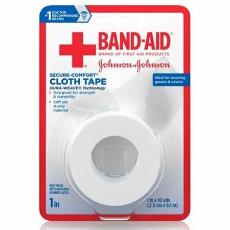 Band-Aid Cloth Tape - 1in x 10yd Band-Aid Cloth Tape - 1in x 10yd