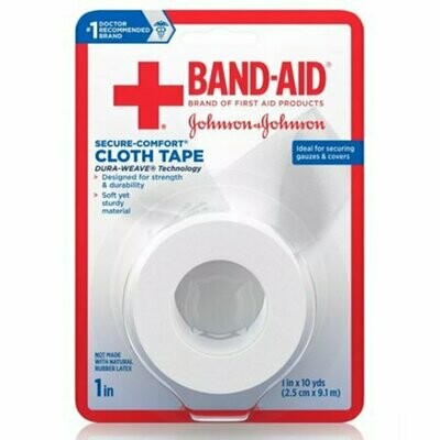 Band-Aid Cloth Tape - 1in x 10yd