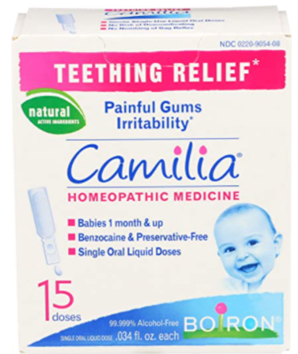 Boiron Camilia Teething Relief, 15 Count