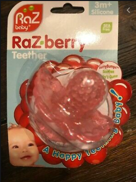 Raz-Berry Baby Teether 3month+