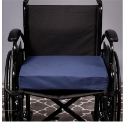 Polyfoam Wheelchair Cushion in Navy