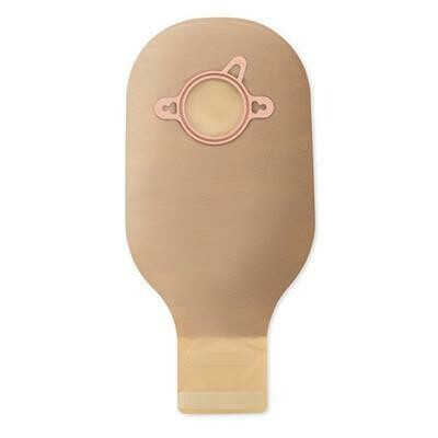 HOL 18183 New Image Two-Piece Drainable Ostomy Pouch With Filter - Lock 'n Roll Closure, Beige 2-1/4'', 2-1/4'', 10/Box