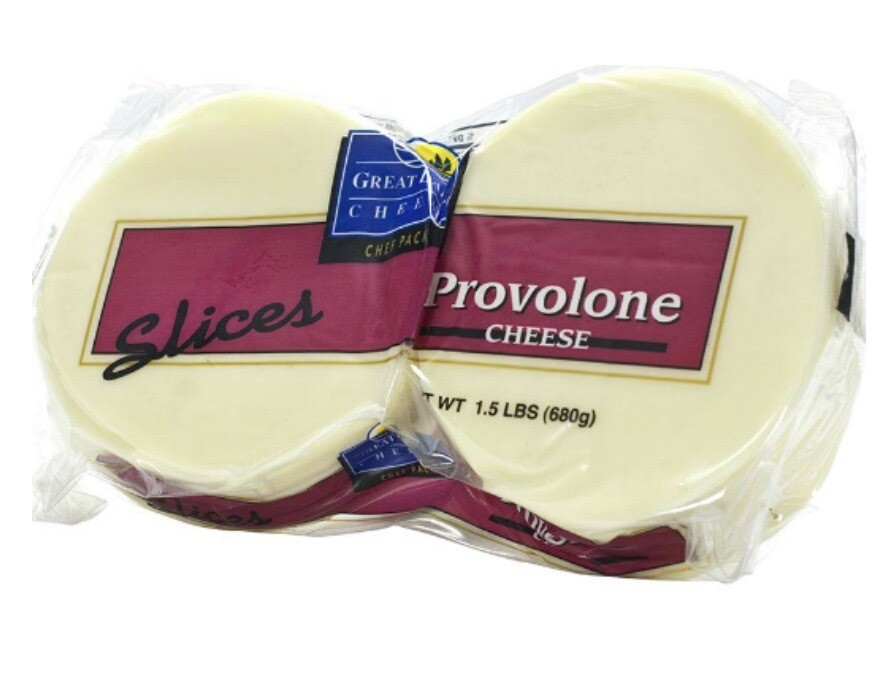 Sliced Provolone Cheese - 1.5 Lb