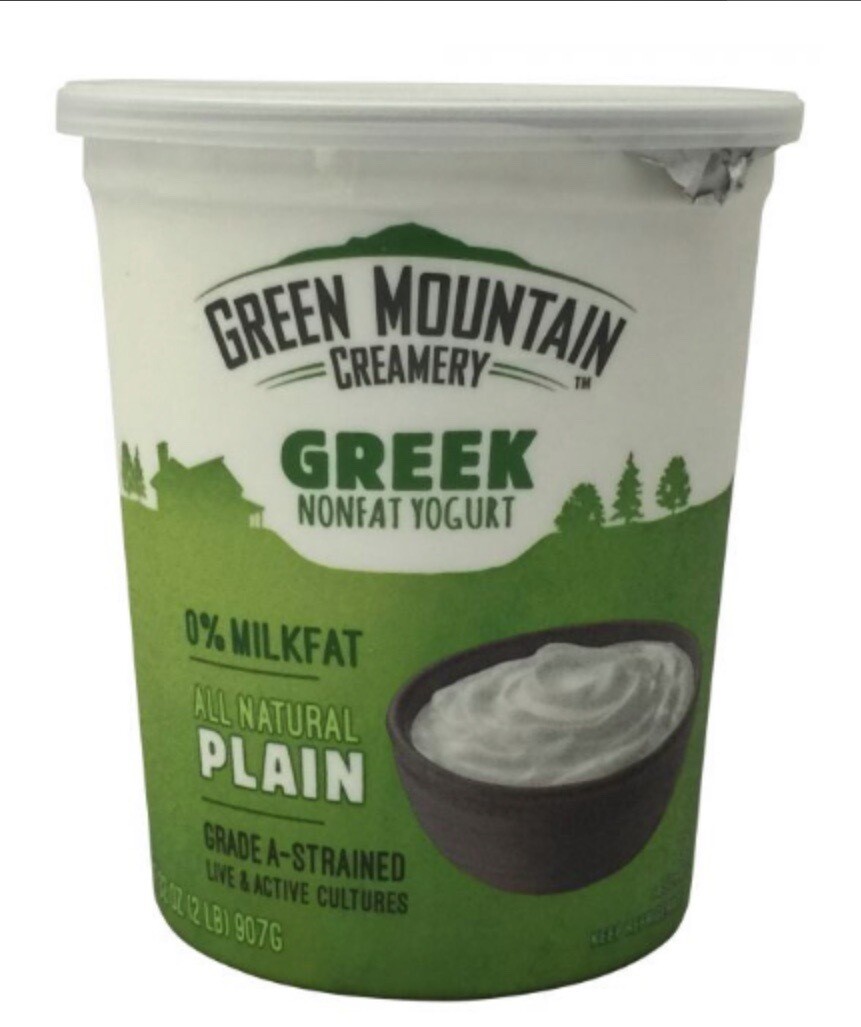 Greek Yogurt - Green Mountain Creamery - 32 Oz