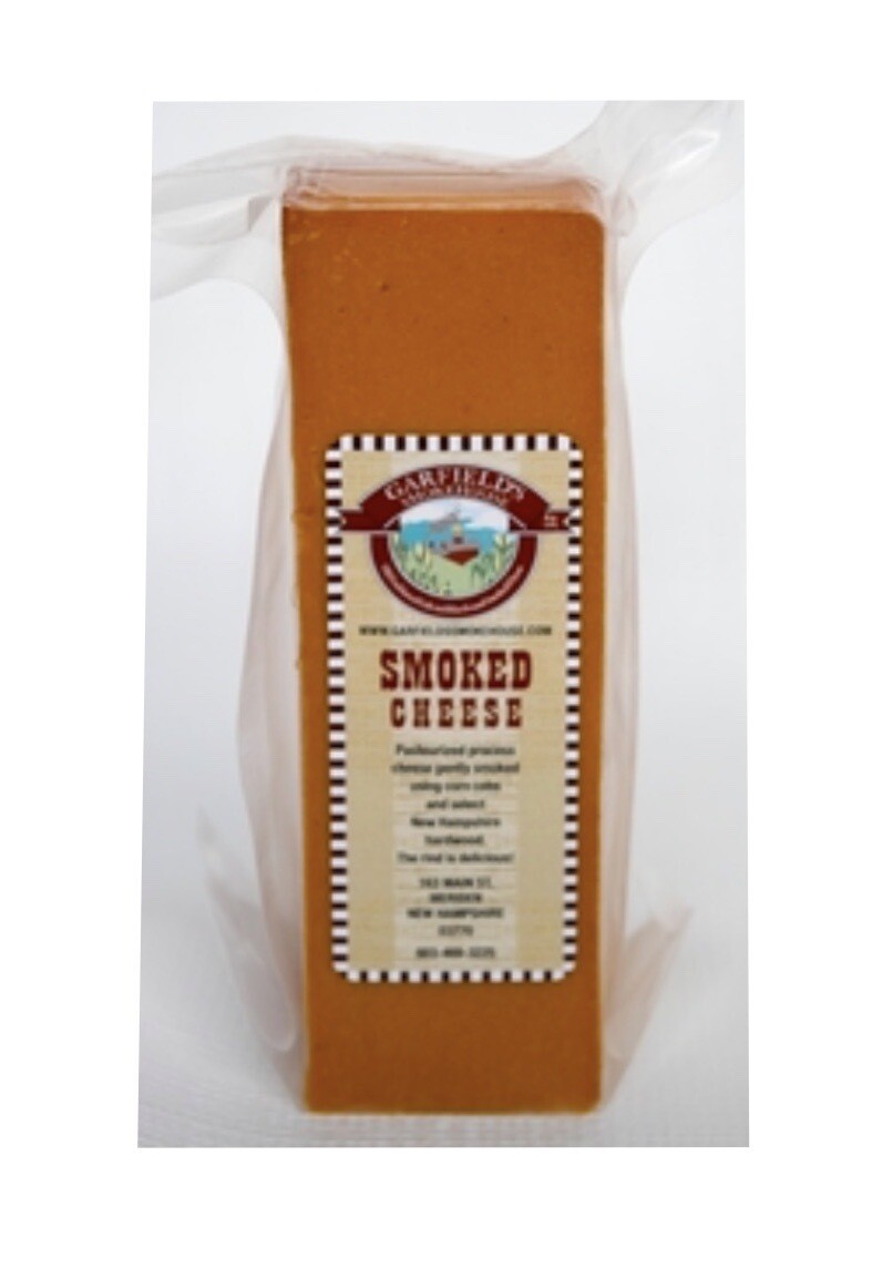 Garfield’s Smoked Cheddar Cheese 8 Oz Garfield’s Smoked Cheddar Cheese 8 Oz