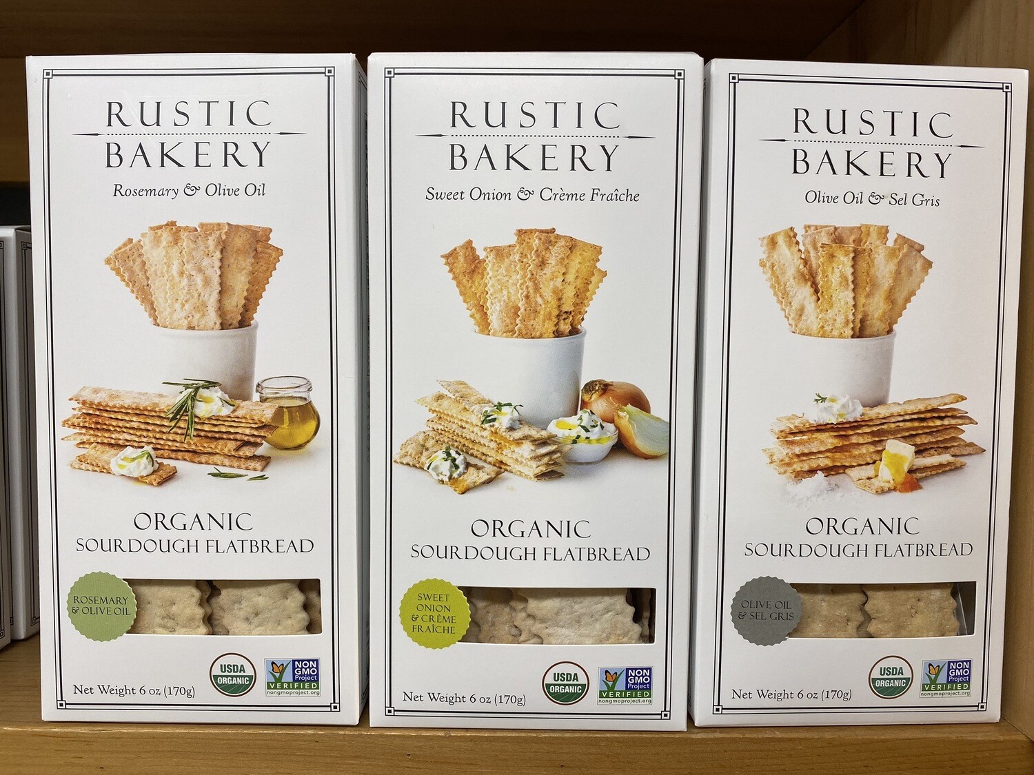 Rustic Bakery Organic Sourdough Flatbread Crackers
