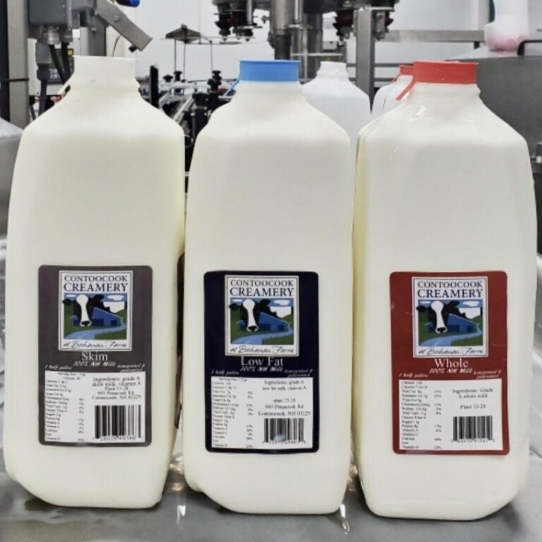 Contoocook Creamery Low Fat Milk - Quart Contoocook Creamery Low Fat Milk - Quart