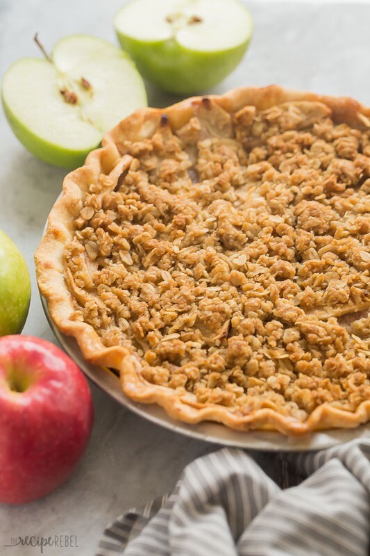 10" Apple Crumb Pie - Fresh