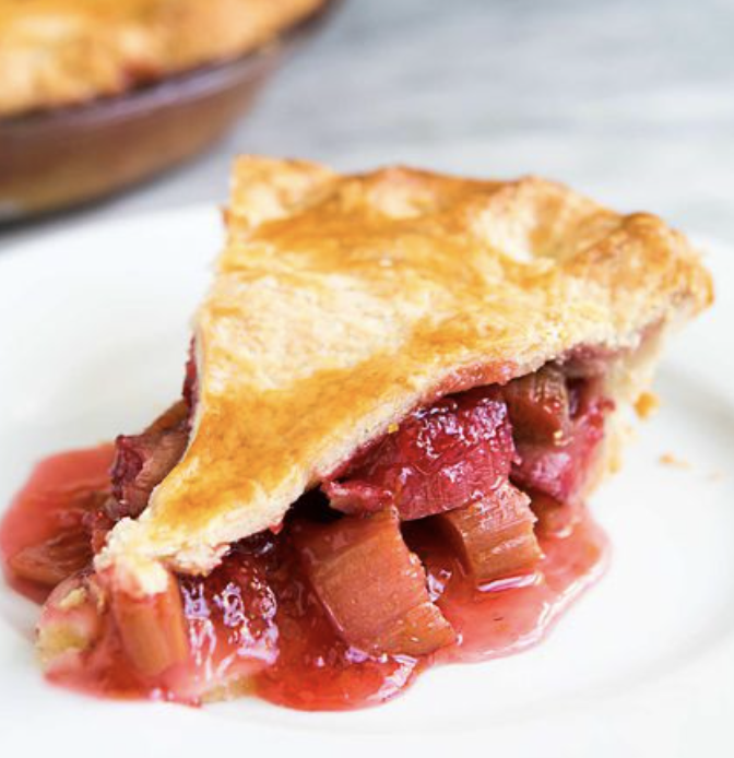 10" Strawberry Rhubarb - Fresh