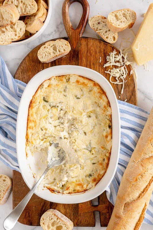 Ready-to-Bake Spinach Artichoke Dip (Serves 6)