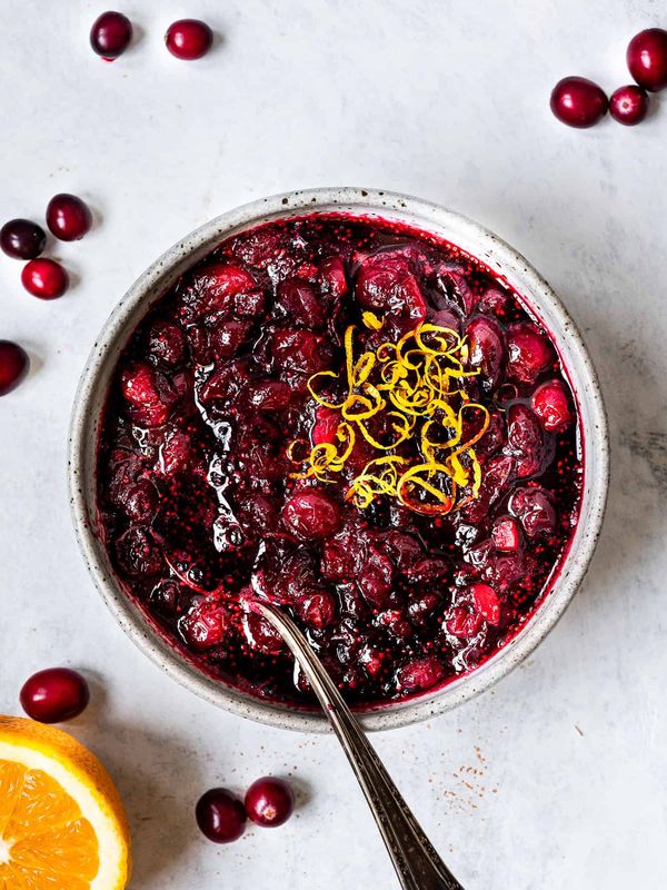 16 oz Orange Zested Cranberry Sauce
