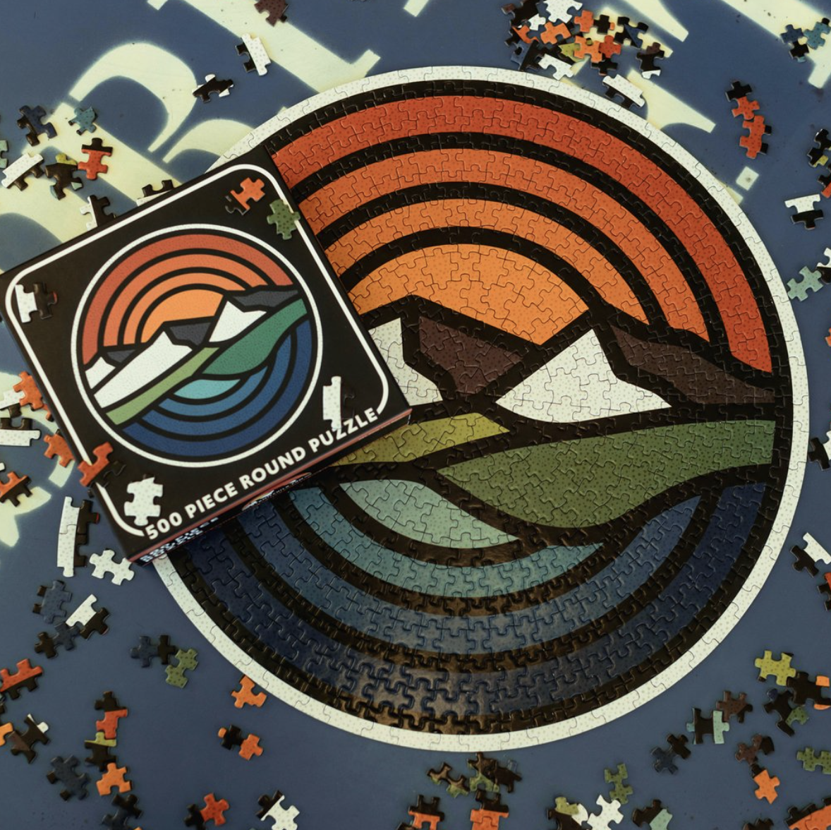 Puzzle - Mountain Sunset