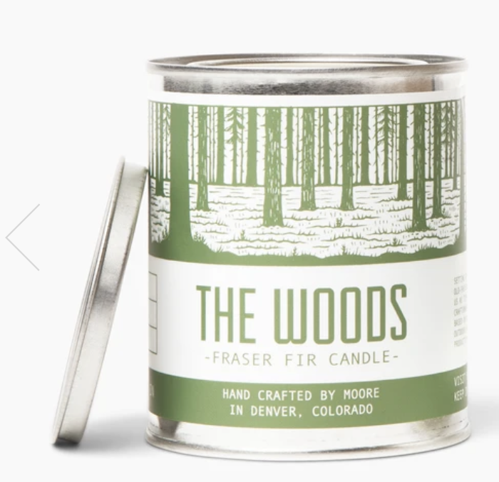 Candle - Metal Pint - The Woods