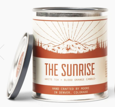 Candle - Metal Pint - The Sunrise