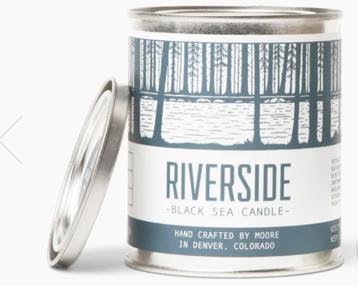 Candle - Metal Pint - Riverside