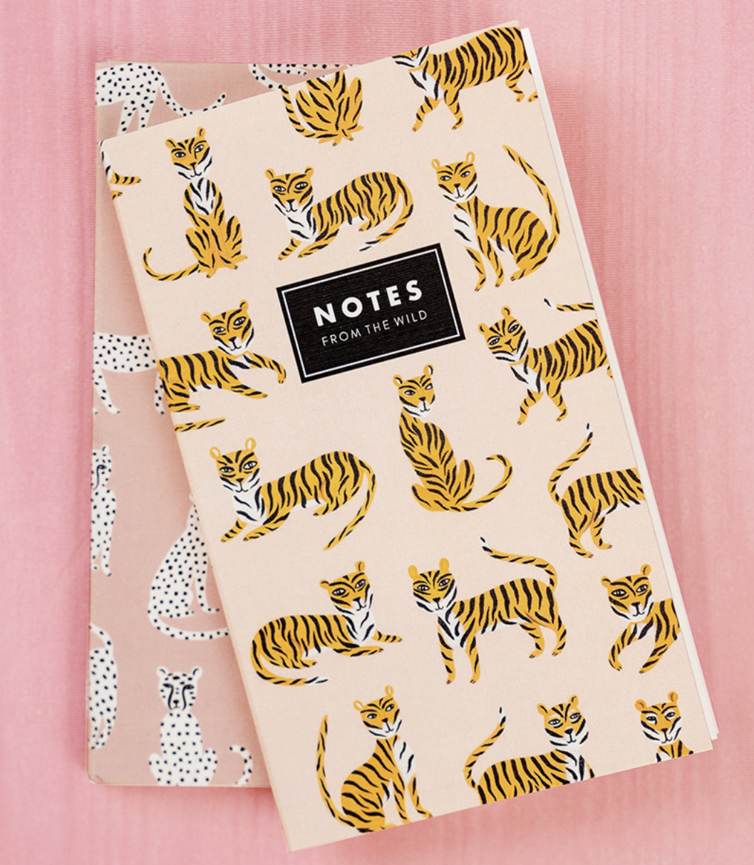 Journal - Mini Notepad - Notes From The Wild - Tiger