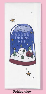 Tea Towel - Fa La La La La