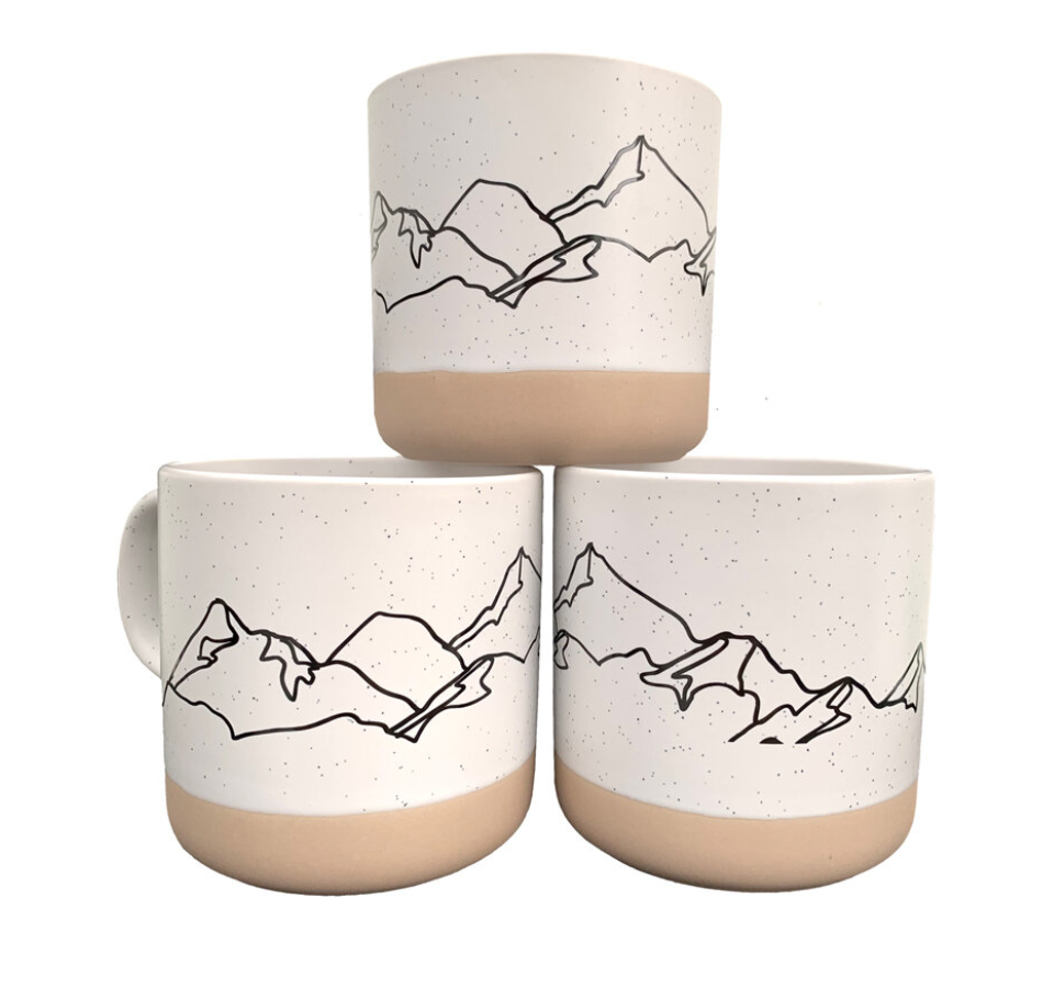 Mug - Mountains Ceramic