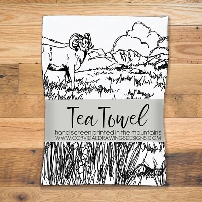 Tea Towel - Corvidae CO Nature