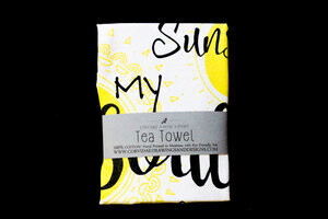 Tea Towel - Corvidae sunshine soul