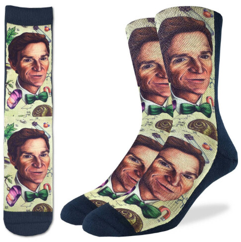 Socks - Bill Nye - Adult 5-9