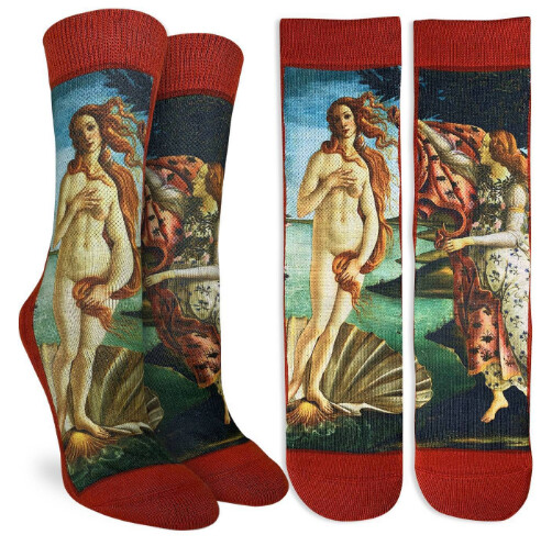 Socks - Adult Size 5-9 - The Birth Of Venus