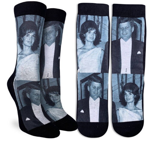 Socks - John &amp; Jackie Kennedy - Adult 5-9