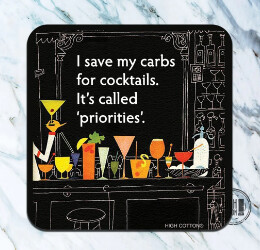 Coaster - Carbs For Cocktails