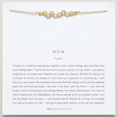 Necklace - Mom gold