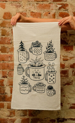 Tea Towel - Planter Take Me