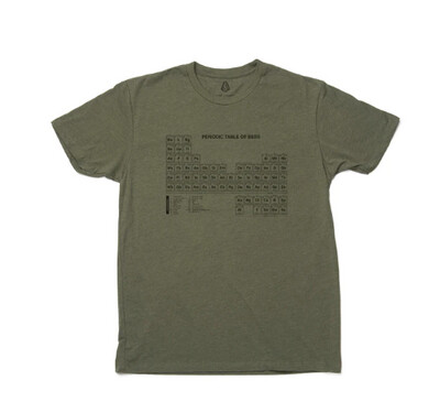 Tshirt - Men - Periodic Table Of Beer