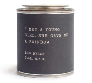 Candle - Music Quote - Bob Dylan - 1962 N. Y. C. - I Met A Young Girl