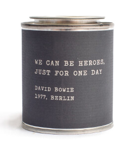 Candle - Music Quote - David Bowie - 1977 Berlin