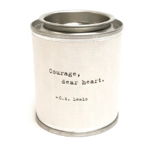 Candle - C. S. Lewis - Courage, Dear Heart
