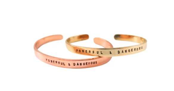 Cuff Bracelet - Powerful &amp; Dangerous
