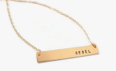 Necklace - Bar - Rebel