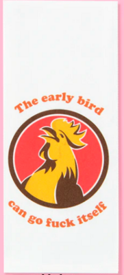 Tea Towel - The Early Bird
