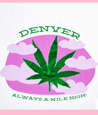 Tea Towel - Denver: Mile High