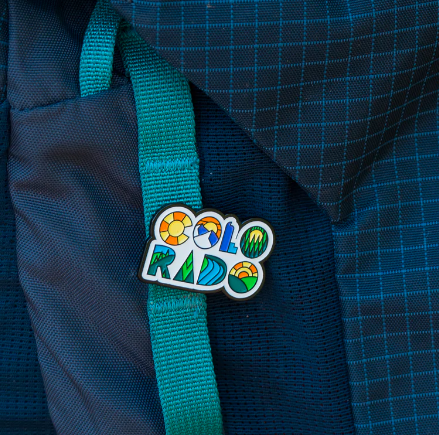 Pin/Button - Enamel - Colorado Word