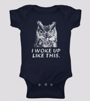 Onesie - Owl - Woke Up Like This