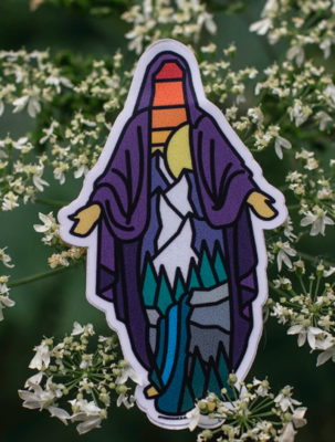 Die Cut Vinyl Sticker - Mother Nature