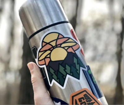 Die Cut Vinyl Sticker - UFO