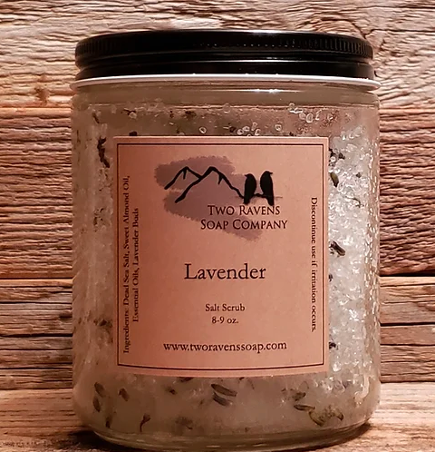 Salt Body Scrub - Lavender