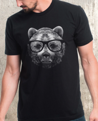 Tshirt - Men - Wise Bear