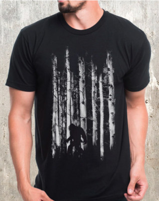 Tshirt - Mens Big Foot Forest