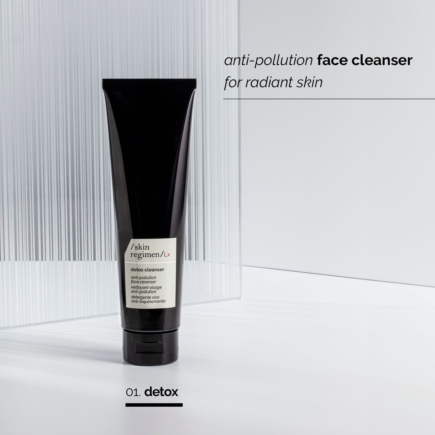 Skin Regimen LX Detox Cleanser | Comfort Zone Deep Cleansing Gel